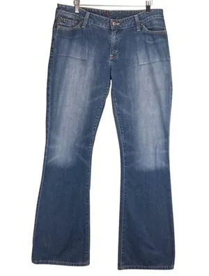FRX‎ Bootcut Jeans Size 32 Medium Wash Stretch Boot Cut Blue thumbnail 1