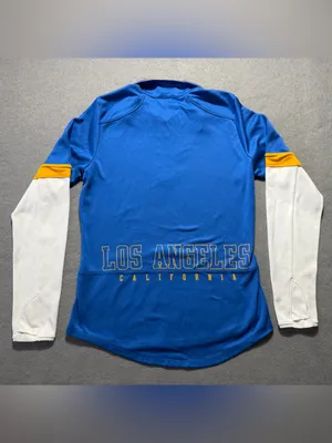 Under Armour UCLA Bruins 1/4 Zip Pullover Small Blue White Loose Fit Sweatshirt thumbnail 2
