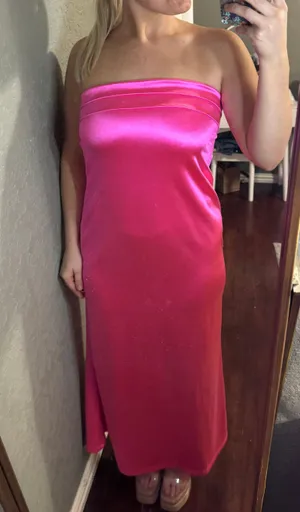 Amazon Strapless Maxi Dress thumbnail 1