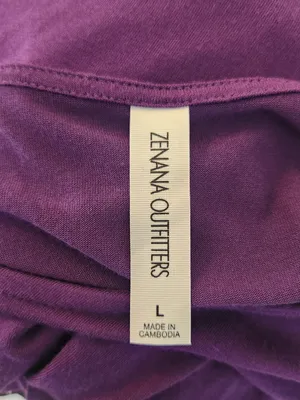 Zenana Outfitters Purple Maxi Dress Size Large thumbnail 8