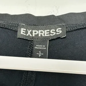Express Womens Mixed Media Tank Top Grey Black Scoop Neck‎ Sleeveless Small 8584 thumbnail 3