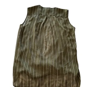 Kut from the Kloth Olive Striped Top Pit to pit 21", length 23" front, 27" back thumbnail 2