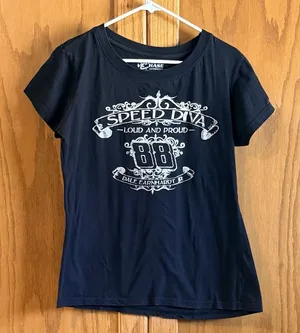 Nascar Speed Diva‎ -Loud and Proud- 88 Dale Jr. Chase Authentics Size Large thumbnail 1