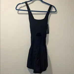 Womens New Wenlia Workout Romper Onesie with Padded Bras Sleeveless Romper thumbnail 5