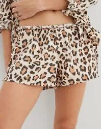 Leopard Shorts Aerie thumbnail 1
