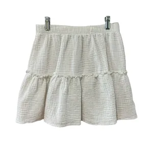 Audrey 3+1 White Mini Skirt Women's Size Medium thumbnail 2