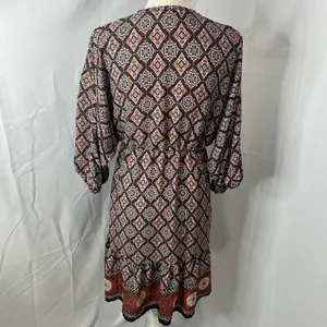 Renee C deep v neck dress size large thumbnail 6