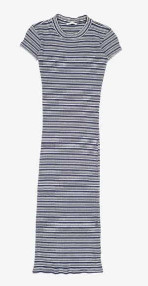 ZARA Striped Fitted Dress thumbnail 1