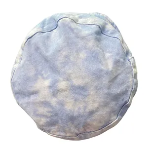 Steve Madden Blue White Tie Dye Cotton Bucket Hat One Size thumbnail 5