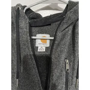 CARHARTT Fleece Hoodie Jacket Women Size M Hooded Full Zip‎ 8/10 thumbnail 5