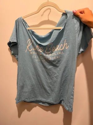 kure beach tee shirt Blue Size XS thumbnail 1