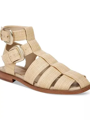 Sam Edelman Dawn Fisherman Sandals Bleached Beechwood Weave Size 5.5 Sandals thumbnail 3
