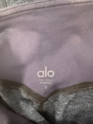 Alo Yoga leggings Blue/Black Size Small thumbnail 4