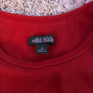 Wild Fable Red Fitted Crop Tank Top thumbnail 3