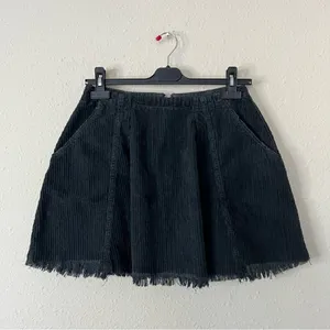 Free People Kendall Corduroy Mini Skirt Size 4 thumbnail 3