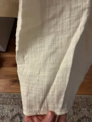 Cream Linen Top thumbnail 3