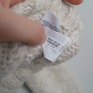 American Eagle Striped Cardigan Button Front Multicolor Pink Cream Fuzzy Size XS thumbnail 9