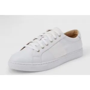 Club Monaco Jowenna White Low Top Sneaker Women's Size‎ 9 Leather Classic thumbnail 2