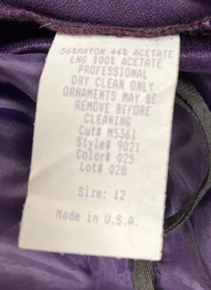 Formal Dress Purple Size 12 thumbnail 4