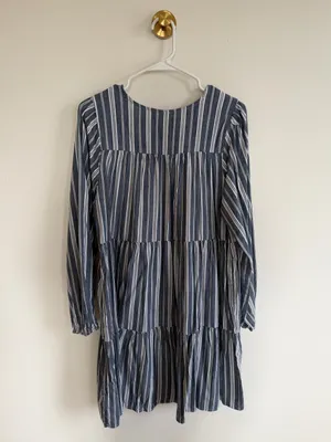 Old Navy Striped Dress Navy thumbnail 3