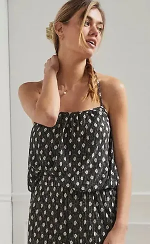 ANTHROPOLOGIE Morris Plisse‎ Top size Large thumbnail 1