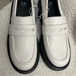 Wild Fable white chunky Y2K platform shoes size 9.5 thumbnail 4
