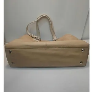 Vintage cream and white Coach shoulder bag #19044 thumbnail 6