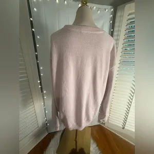 Pacifica Co Panama City Beach FL Pink Oversized Knit Sweater XL thumbnail 2