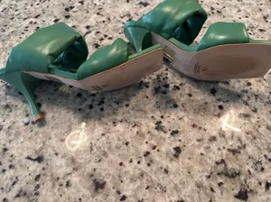 ALOHAS Revolve Twist Strap Mules In Evergreen Size 7,5 thumbnail 6
