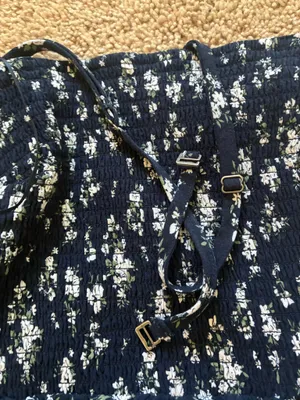Hollister Floral Dress Mini Navy thumbnail 3