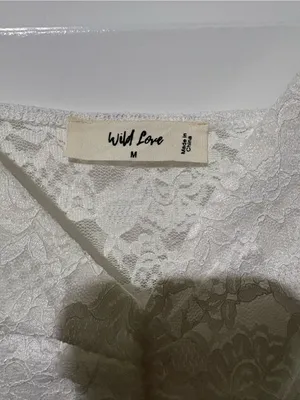 Lace V-Neck Camisole Tank Top - White thumbnail 3
