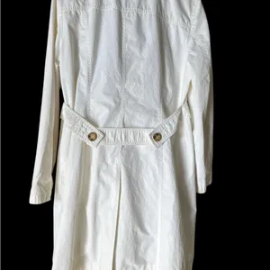 Michael Kors large Elegant White Women's Coat tain coat thumbnail 3