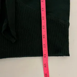 Abercrombie & Fitch Tie Front Sweater‎ Top Long Sleeve Green Soft A&F Cozy Small thumbnail 7