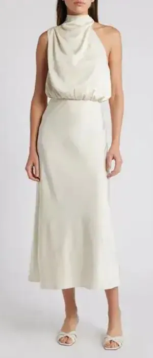 EN SAISON Greta Bias Cut Dress $118 Size Small thumbnail 1