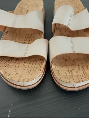 Kork-Ease Tutsi Dual Band Sandal Leather Slip On Natural Comfy Minimalist Size 8 thumbnail 6