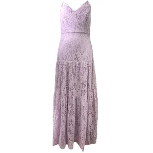 Lulus lace lavender maxi formal dress Xs thumbnail 15