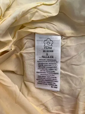 NWOT Farm Rio Sand Shell Linen Maxi Dress Size S thumbnail 9