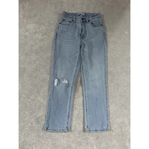 Abercrombie‎ & Fitch the ankle straight ultra high rise jeans size 26/2 thumbnail 3