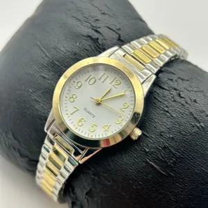 Accutime Watch Corp Two-tone St. Steel Women’s Watch Working New Battery thumbnail 2