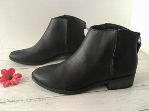 Black Ankle Boots, Size 7 thumbnail 4