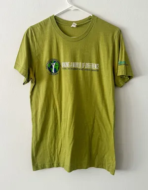 Bella+Canvas Caltech Green T-Shirt Size Medium thumbnail 1