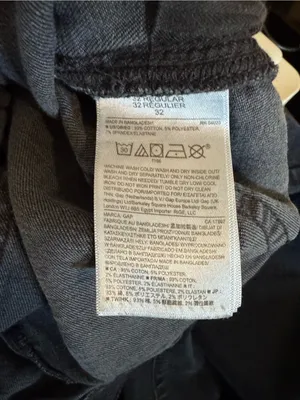 Gap 1969 Slim Flare Jeans – Women’s 32R – Blue Black thumbnail 5