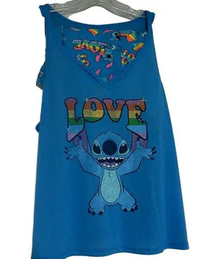 Stitch Disney Pride Shorts & Tank Set thumbnail 1