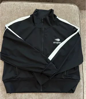 US Open Black Zip Down Jacket Size XL thumbnail 5