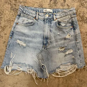 ZARA Jean Skirt Denim thumbnail 1