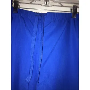 Dickies Women's Scrub Pants Nurse Medical Size Small Royal Blue thumbnail 4