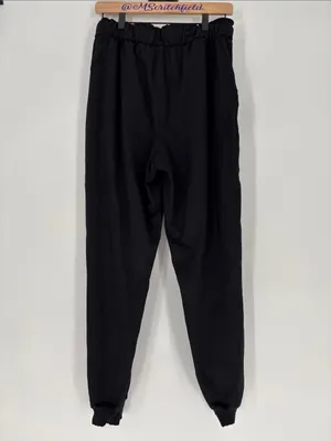 Lululemon black drawstring joggers pants 8 thumbnail 4