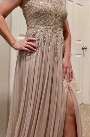 Adrianna Papell Formal Gown Beaded thumbnail 3