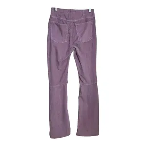 We The Free Corduroy Flare‎ Pants Lilac Purple Size 27 High Rise Zipper thumbnail 2