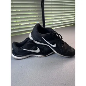 NIKE Flex Trainer 6 Model Womens Low Top Art 831217-001 Black & White Size 8.5‎ thumbnail 2